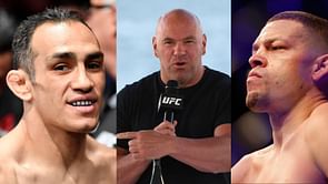 "He's got one more fight" - Dana White comments on the possibility of Nate Diaz fighting Tony Ferguson next