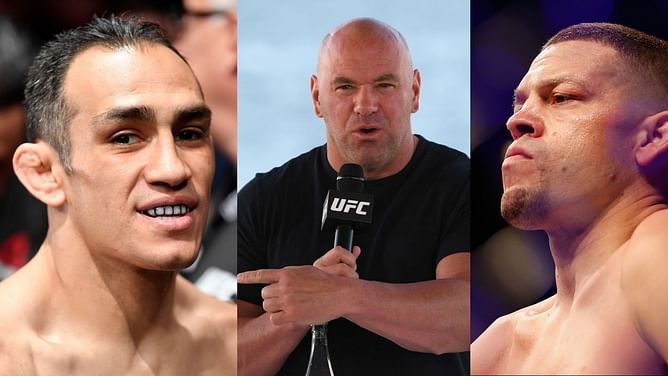 "He's got one more fight" - Dana White comments on the possibility of Nate Diaz fighting Tony Ferguson next