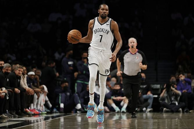 "You can't control what people say" - Kevin Durant on all the chatter surrounding the Brooklyn Nets this season