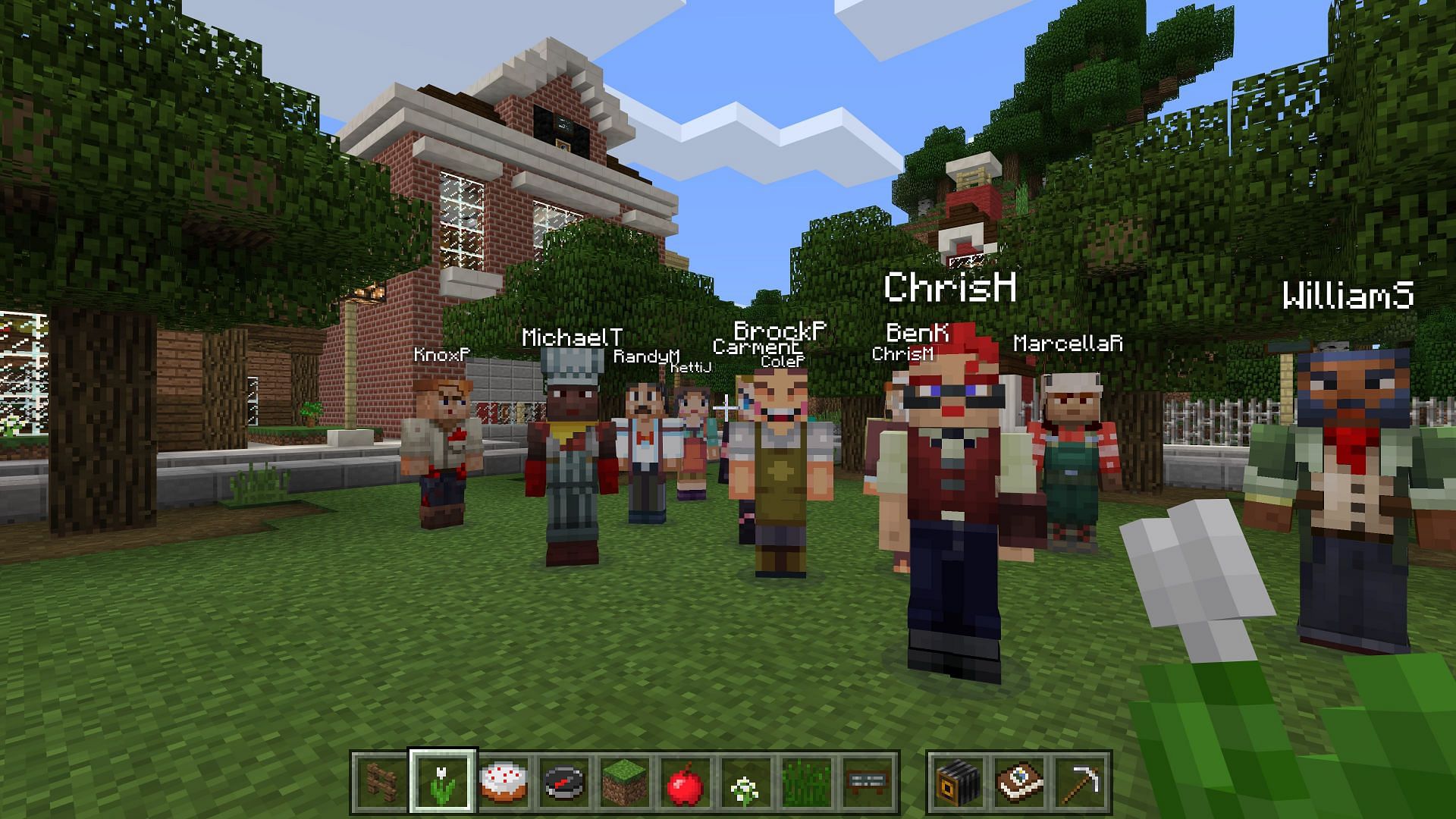 NPCs are similar to villagers but are found primarily in Minecraft: Education Edition (Image via Mojang)