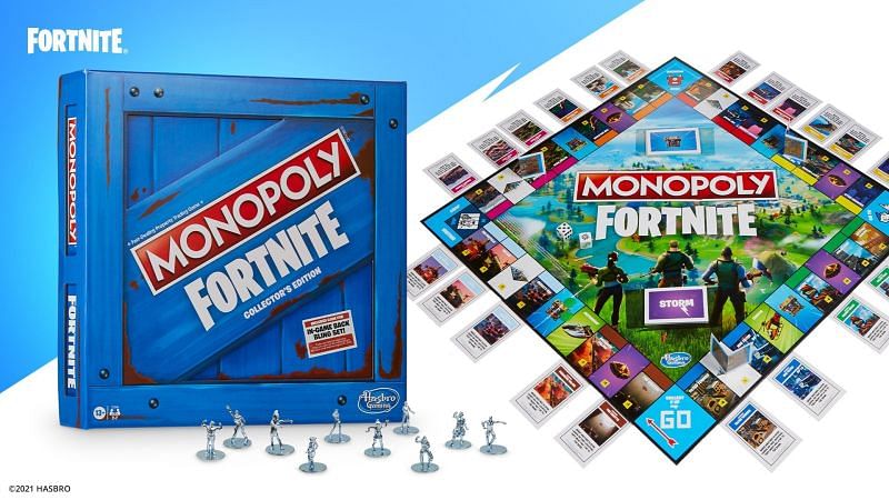 Fortnite Monopoly set gives gamers early access to special Back Blings (Image via iFireMonkey/Twitter)
