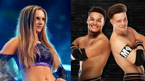 Anna Jay and Darius & Dante Martin from Top Flight are some of the youngest wrestlers in AEW.