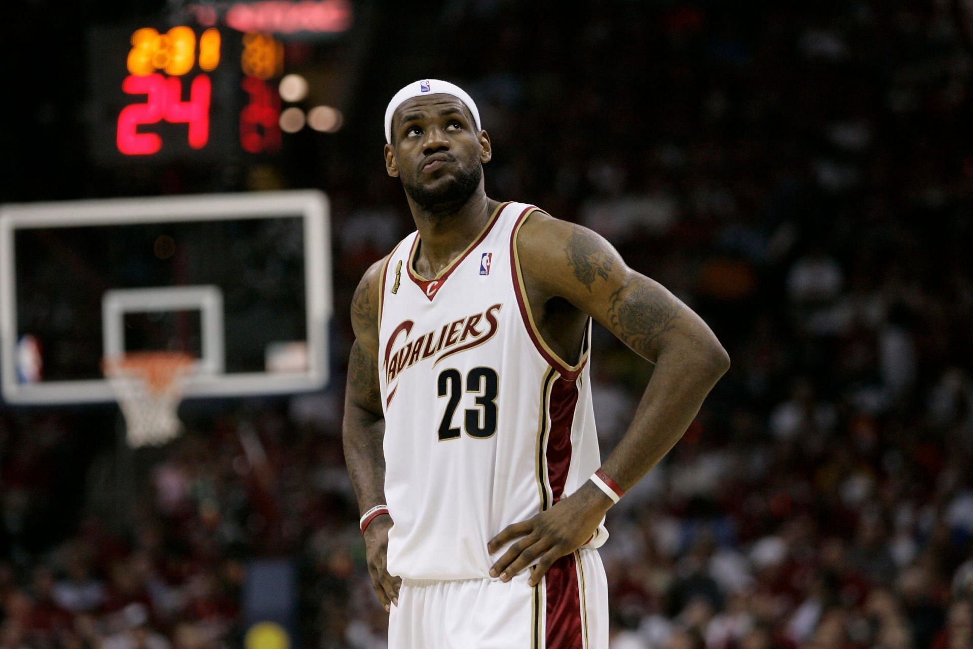 The 06-07 season would be the first time LeBron went on to make an NBA Finals.