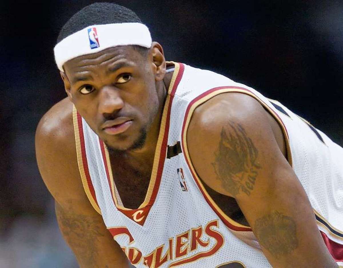 LeBron James hit the ground running as a scorer in 05-06, carrying his team to the Playoffs.