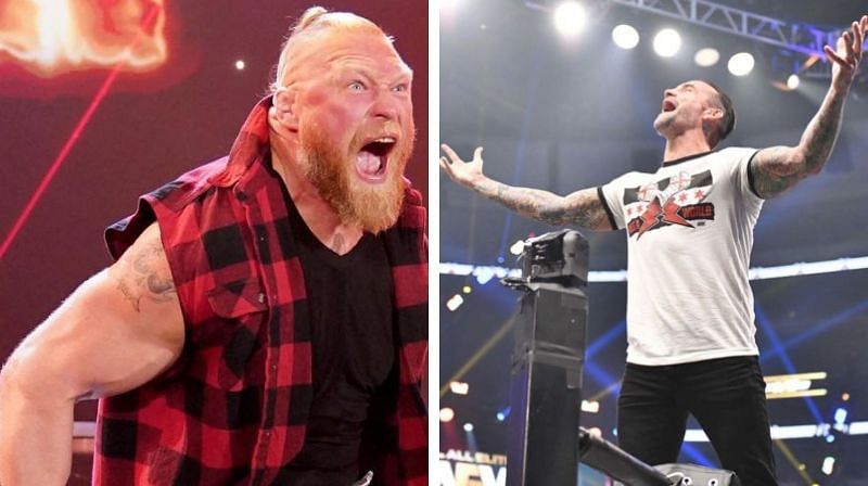 Brock Lesnar and CM Punk will both be on television when their promotions go head-to-head.