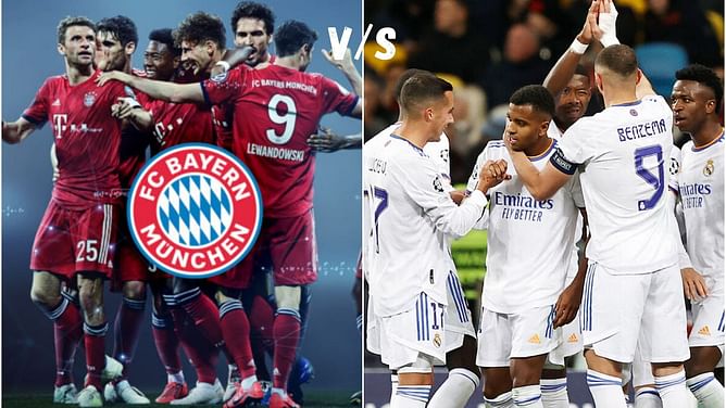 Bayern Munich vs Real Madrid: Which team is better in FIFA 22?