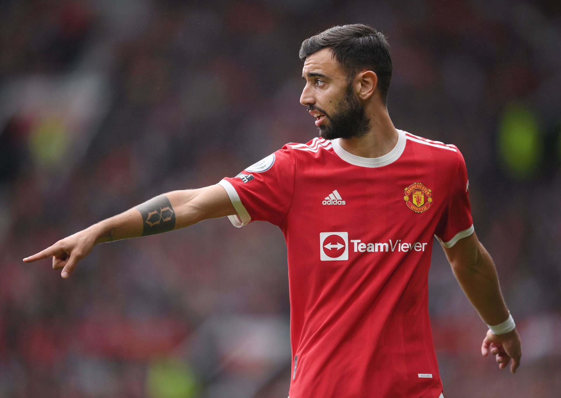 Manchester United midfielder Bruno Fernandes