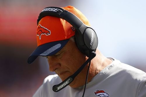 Denver Broncos head coach Vic Fangio