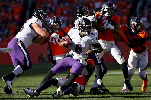 Baltimore Ravens QB Lamar Jackson v Denver Broncos