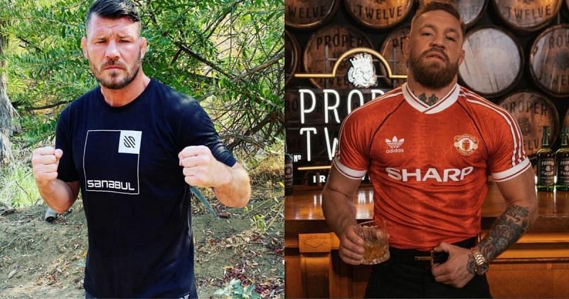 Michael Bisping (left) and Conor McGregor (right) [Image Credit: @mikebisping &amp; @thenotoriousmma via Instagram]