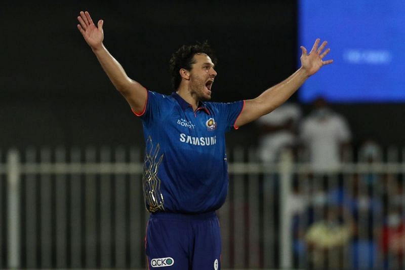 Nathan Coulter-Nile returned with figures of 4/14 (Credit: IPL/BCCI)