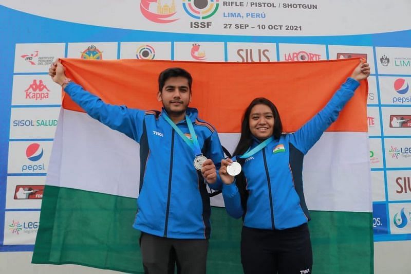 India concluded their campaign at the ISSF Junior World Championship on a high (Twitter:DD Sports)