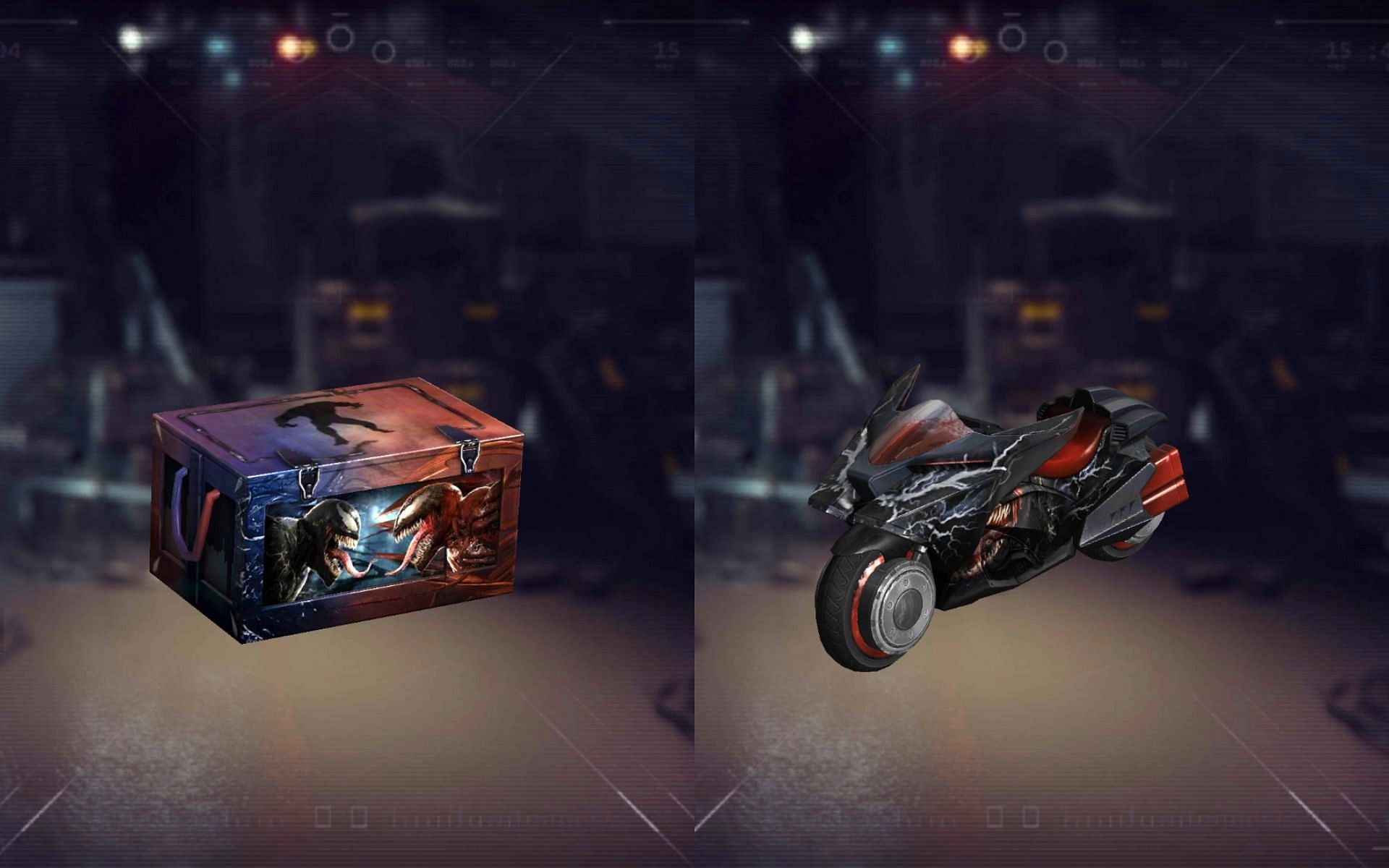Exclusive Venom vs Carnage cosmetics are up for grabs (Image via Free Fire)