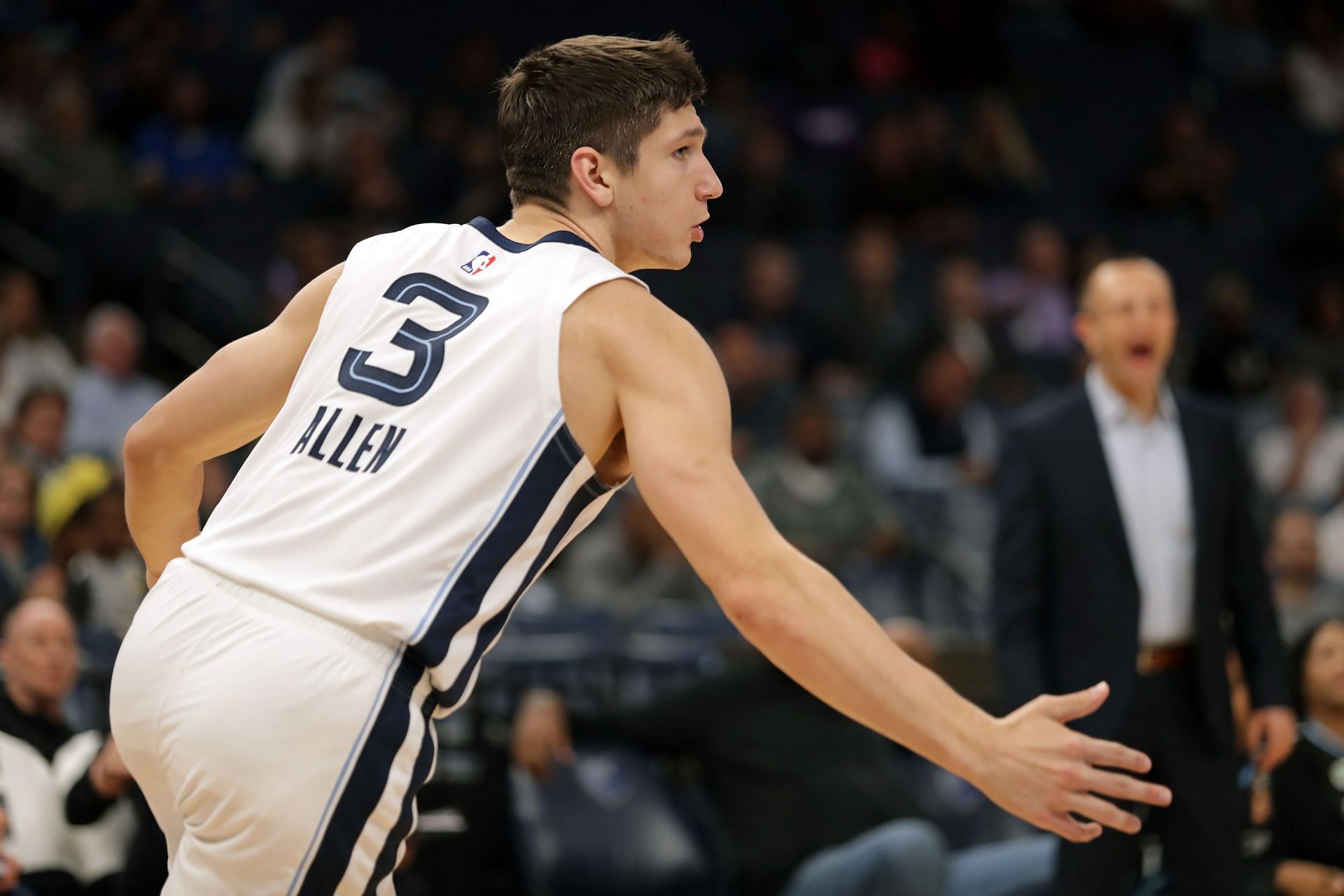 Grayson Allen in action during a game