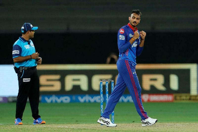 DC left-arm spinner Axar Patel. Pic: IPLT20.COM