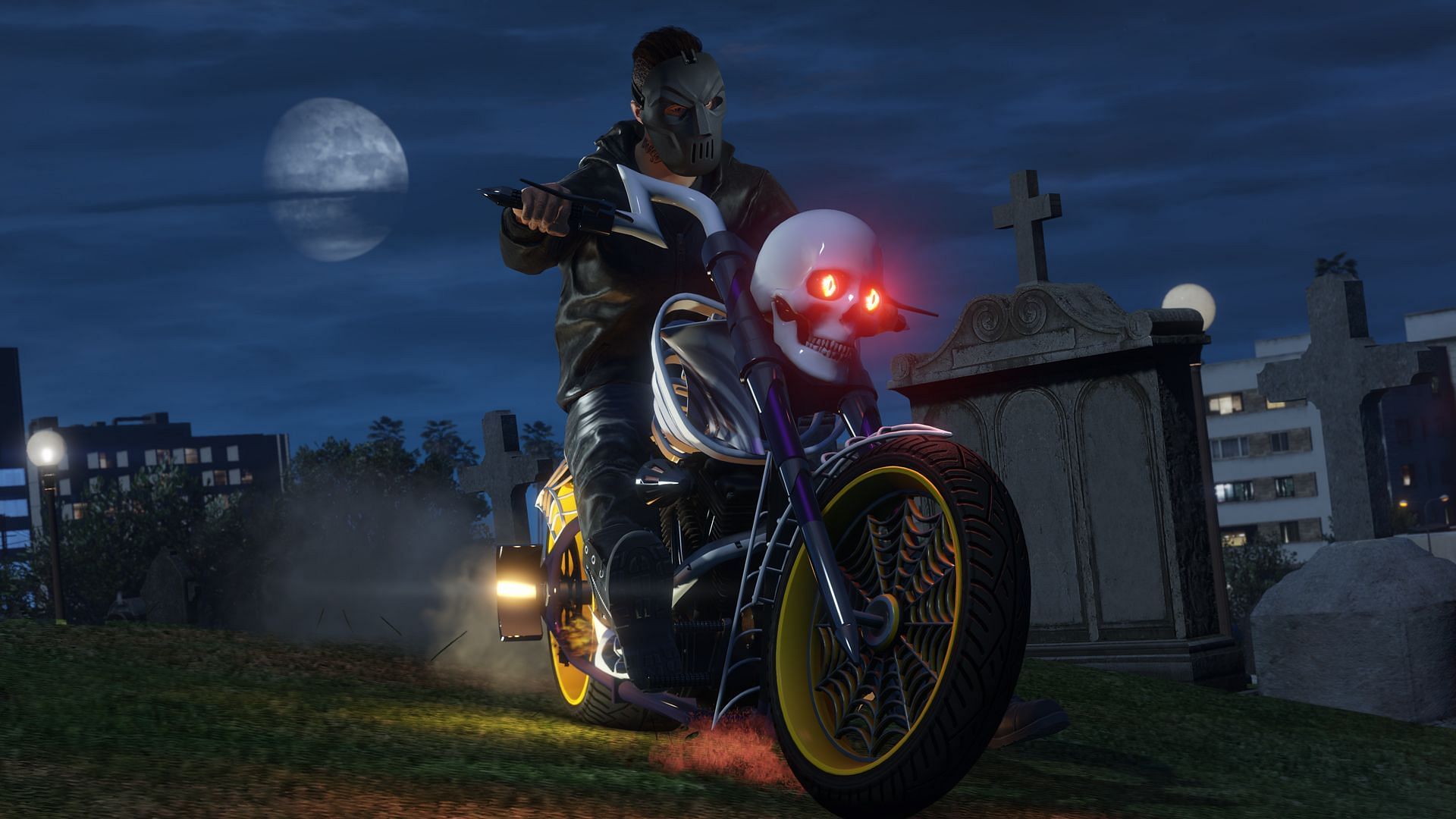 Rockstar is ready to give players a spooky Halloween experience (Image via Rockstar Games)