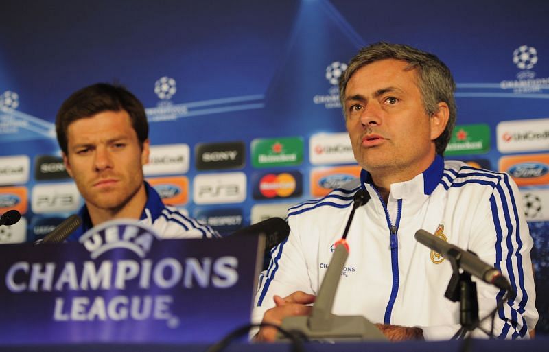 Xabi Alonso was a key player for Jose Mourinho at Real Madrid