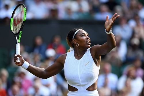 Serena Williams at the 2019 Wimbledon Championships.