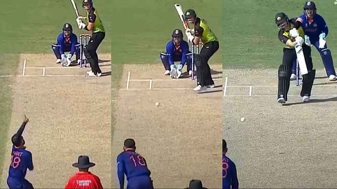 T20 World Cup 2021: [Watch] Virat Kohli surprises Steve Smith with a banana in-swinger