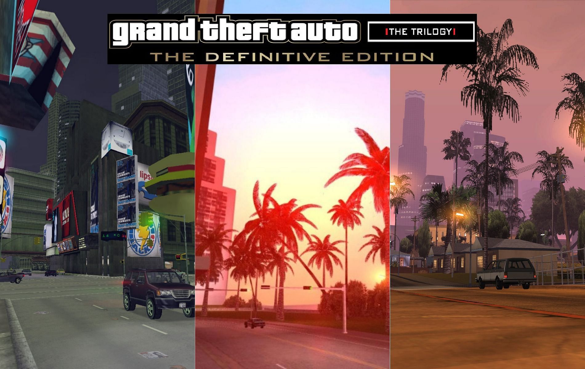 GTA Trilogy Definitive Edition is out now for pre-orders (Image via Sportskeeda)