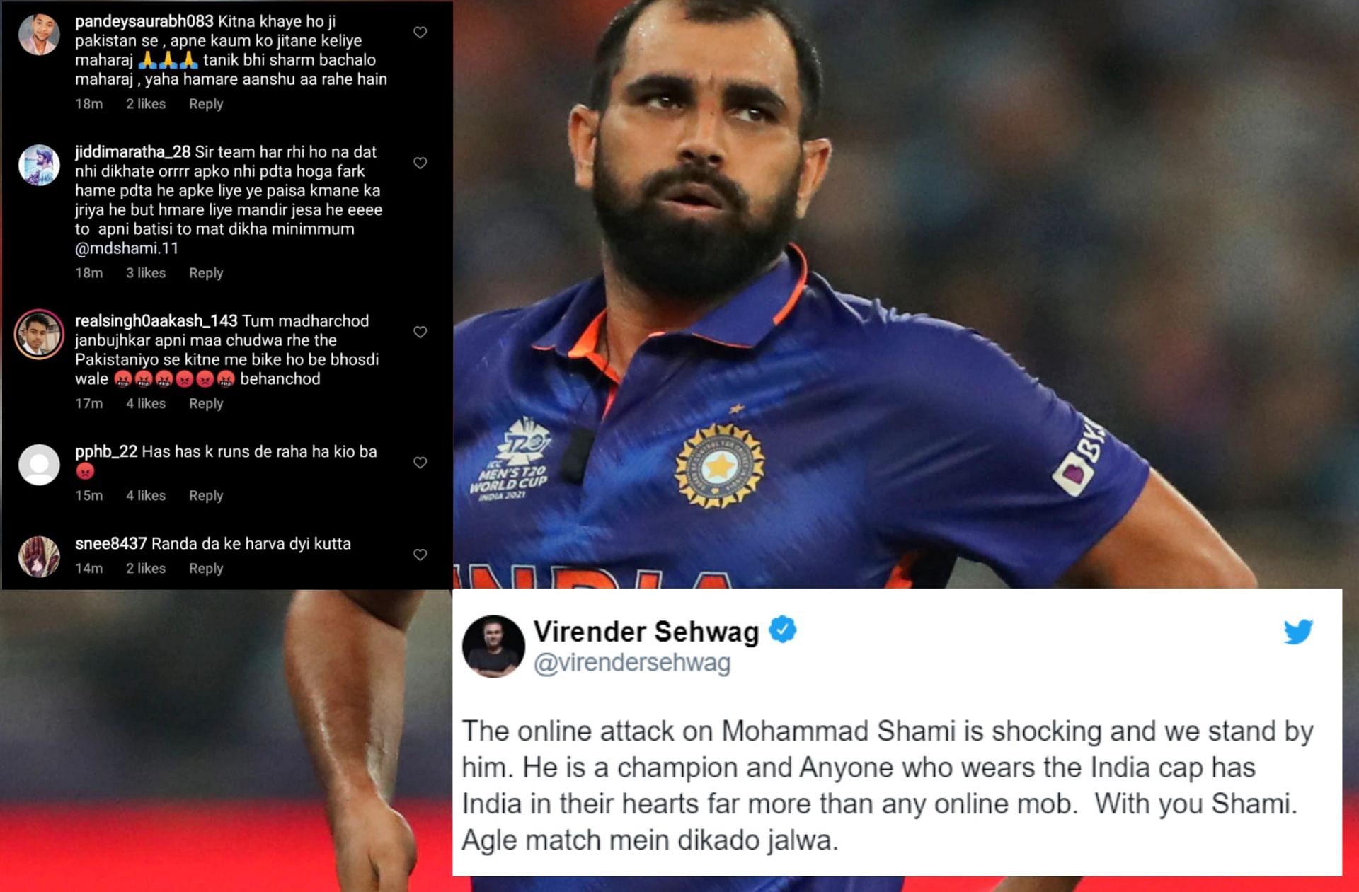 Twitterati extends its support to Shami after he receives hatred and unfair blame on social media for India&#039;s loss.