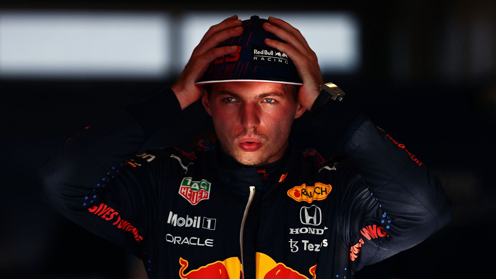 Max Verstappen did not have a pleasant time during the post-qualifying press conference. Photo: Mark Thompson/Getty Images