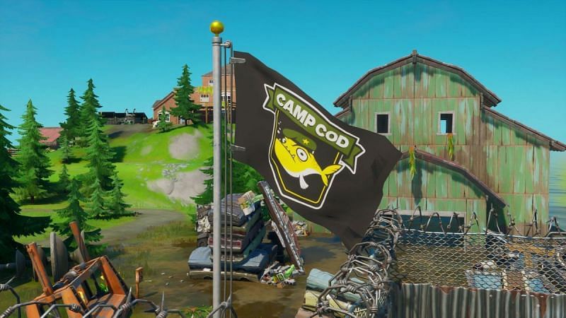 Camp Cod, the location of Dire in Chapter 2 Season 8 (Image via Epic Games)