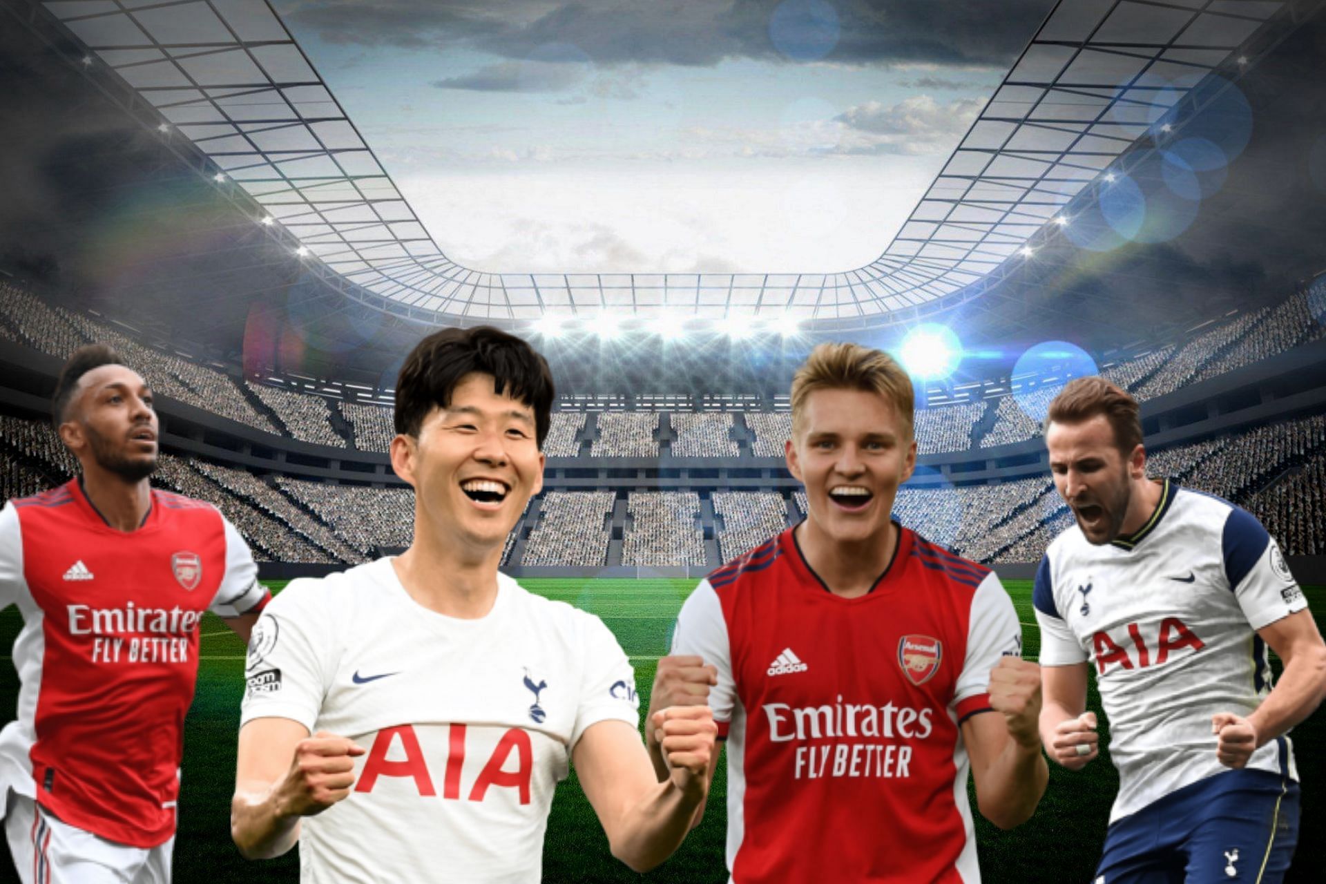 Who&#039;s better in FIFA 22: Arsenal or Tottenham? (Image via Sportskeeda)