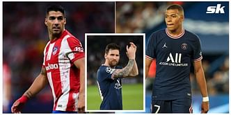 "Two spectacular players, but with different qualities" - Lionel Messi highlights difference between PSG team-mate Kylian Mbappe and Luis Suarez