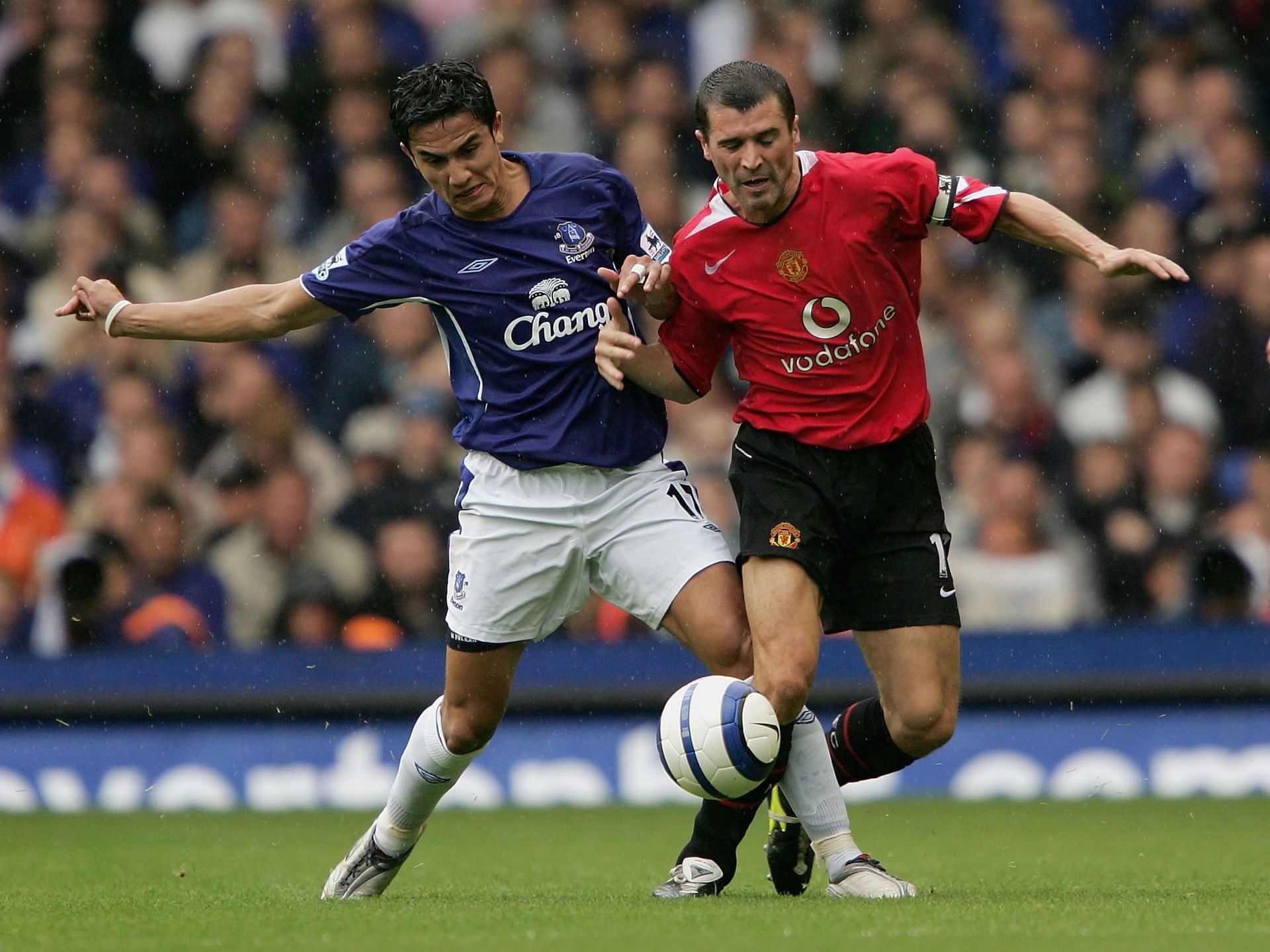Keane won seven Premier League titles alongside Sir Alex Ferguson