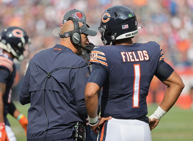 Justin Fields was announced as the Chicago bears starting QB on Wednesday