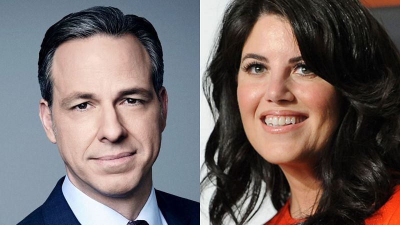 Jake Tapper and Monica Lewinsky went on a date in 1997 (Image via Getty Images)