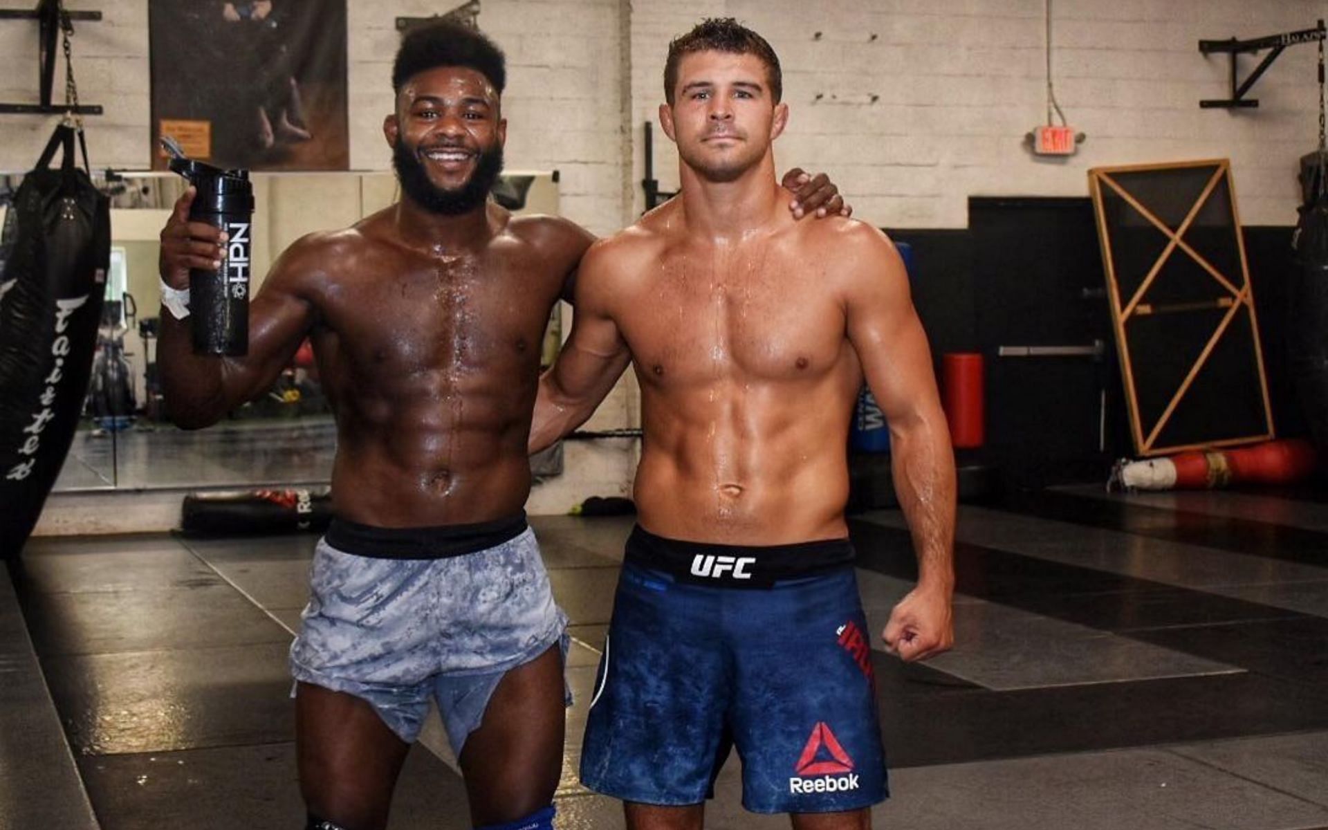 Aljamain Sterling (left) &amp; Al Iaquinta (right) [Image Credits- @aliaquinta on Instagram]