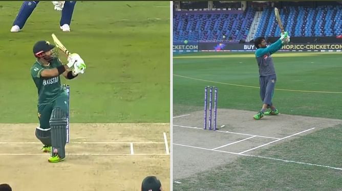 T20 World Cup 2021, India vs Pakistan: [Watch] Mohammad Rizwan plays the exact shots he practised in training