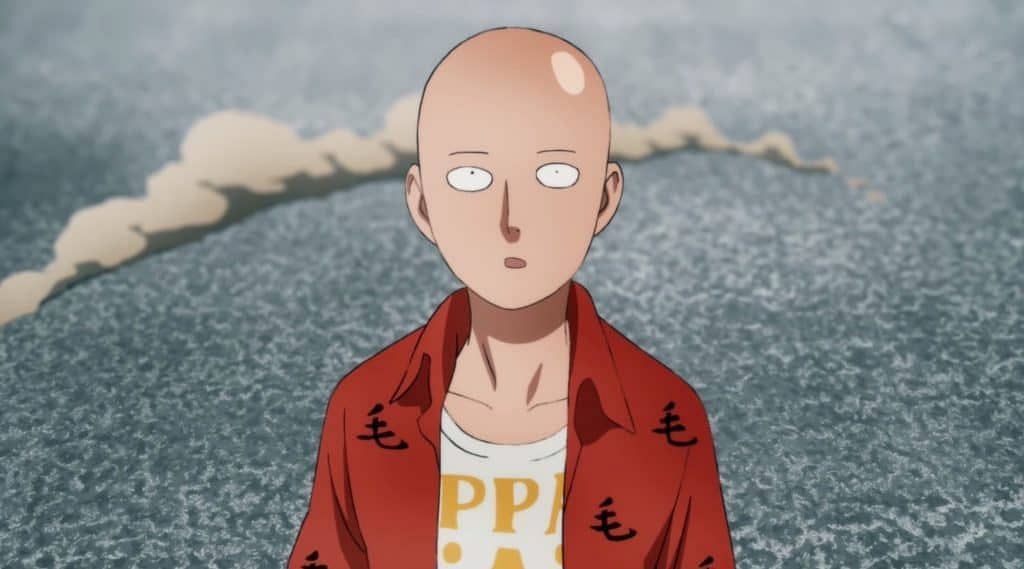 Saitama can defeat the Cubes in Fortnite (Image via One-Punch Man)