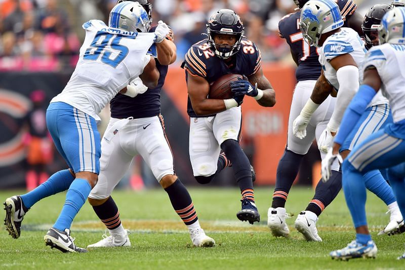 Detroit Lions vs Chicago Bears, RB David Montgomery