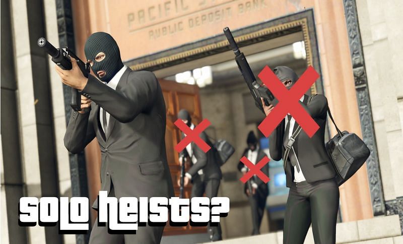 GTA Online players are sometimes better off by themselves (Image via Sportskeeda)