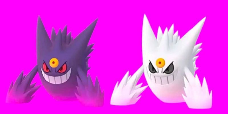 Mega Gengar also has a chance to appear in its shiny variant in Pokemon GO (Image via Niantic)