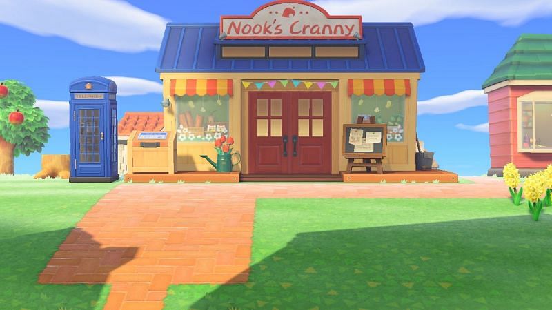 Nook&#039;s Cranny will sell the flowers that grow natively to an island (Image via Nintendo)