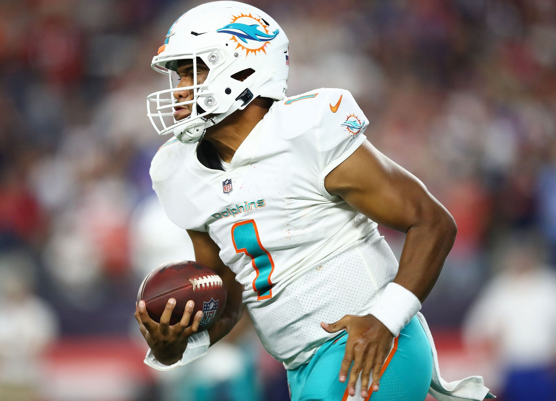 Miami Dolphins Quarterback Tua Tagovailoa