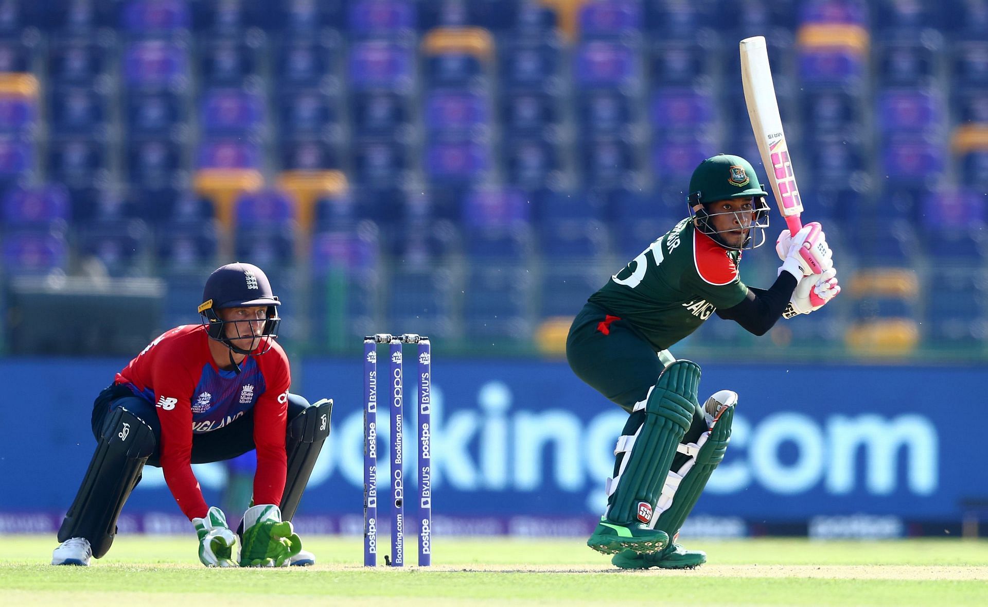 Mushfiqur Rahim top-scored for Bangladesh with 29. Pic: Getty Images