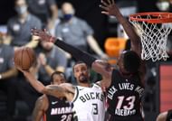 George Hill of the Milwaukee Bucks