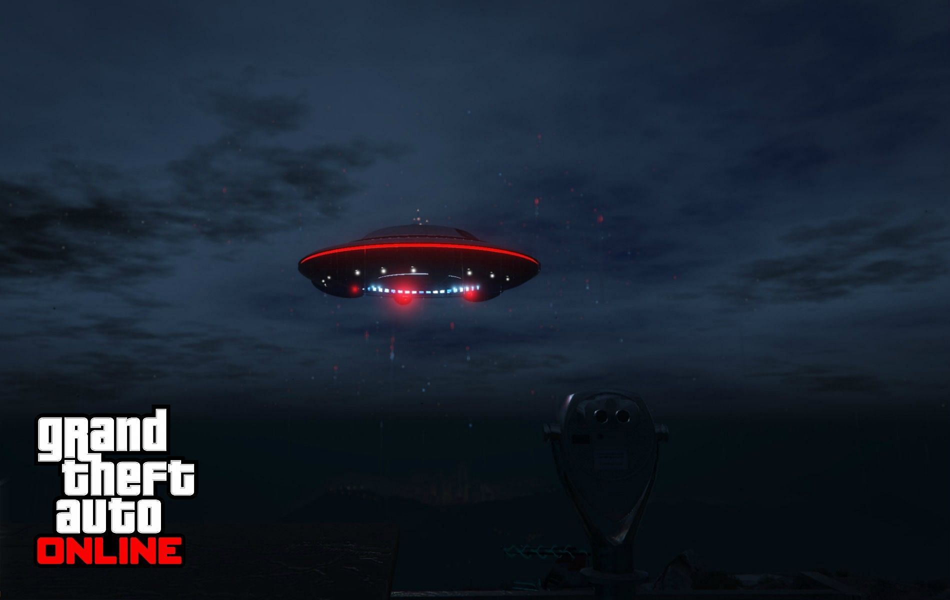 GTA Online players can now spot UFOs in the game (Image via Sportskeeda)