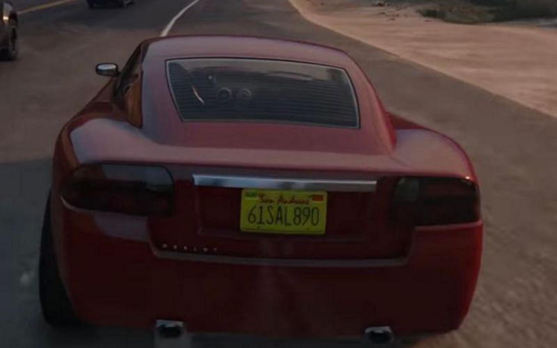 Fans noticed a possible GTA 6 reference in the license plate (Image via udocbicep, Reddit)