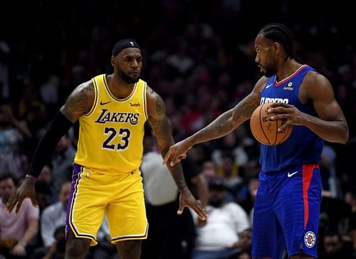 LeBron James and Kawhi Leonard are the two best NBA players in the world today.