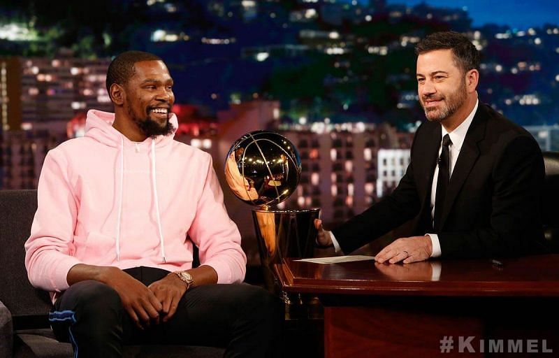 Kevin Durant on Jimmy Kimmel Live in 2018
