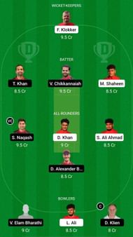 DEN vs GER Dream11 Prediction - ICC World T20 Europe Qualifier
