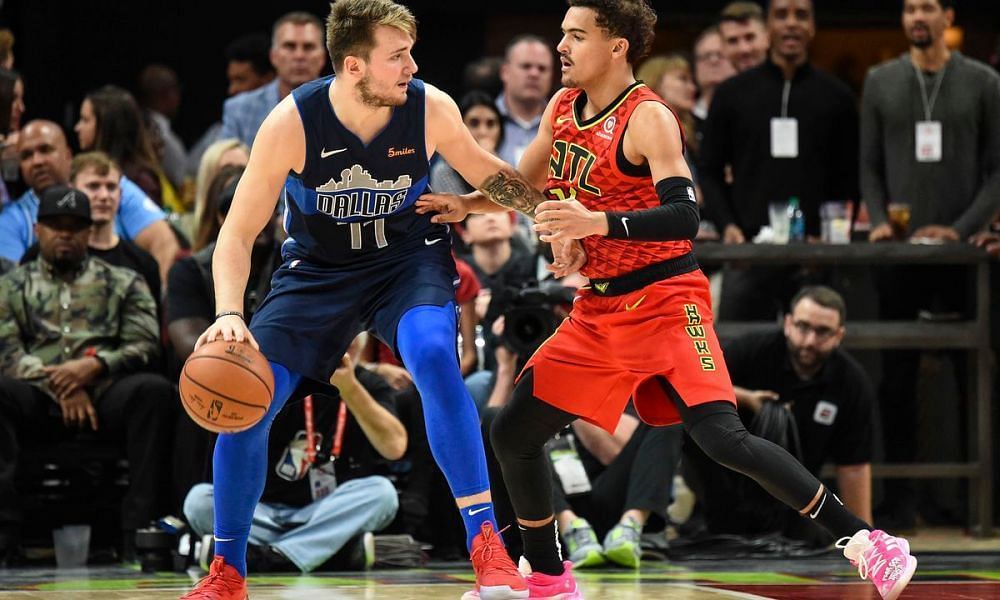 Trae Young and the Atlanta Hawks throttled Luka Doncic and the Dallas Mavericks to start their season with a win. [Photo: The West News]
