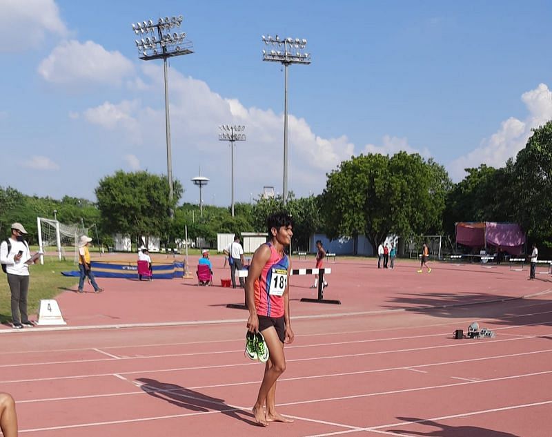 Nanhi wins gold in 400m hurdles