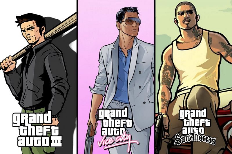 Rockstar Games is removing the original copies of GTA 3, Vice City and San Andreas (Image via Sportskeeda)